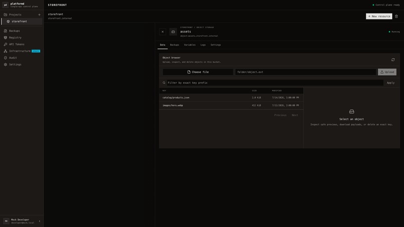 platformd – screenshot 8