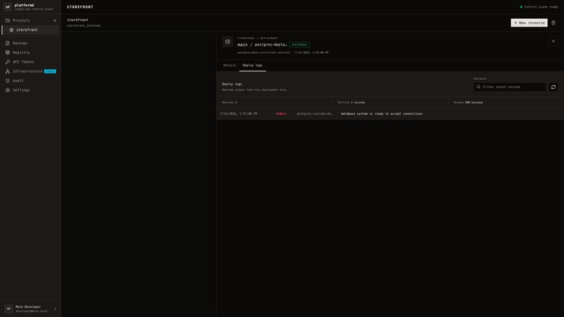 platformd – screenshot 11