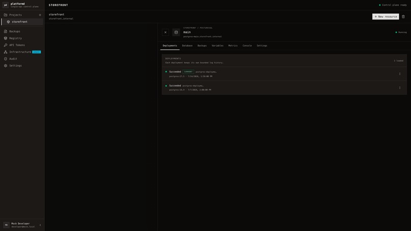 platformd – screenshot 12