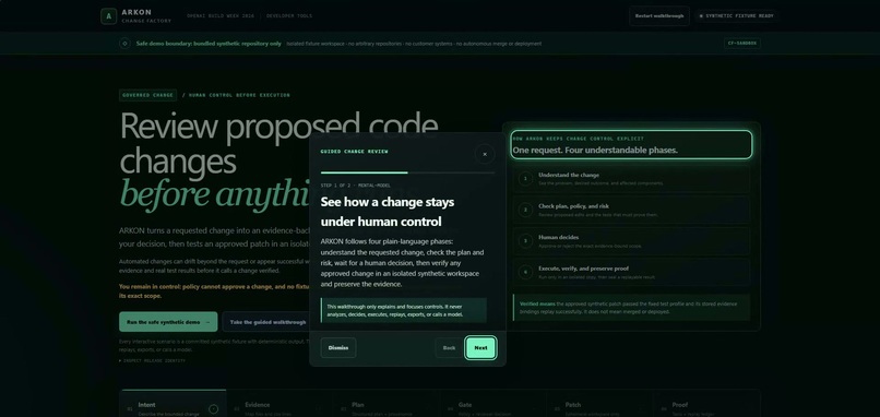 ARKON Change Factory – screenshot 2