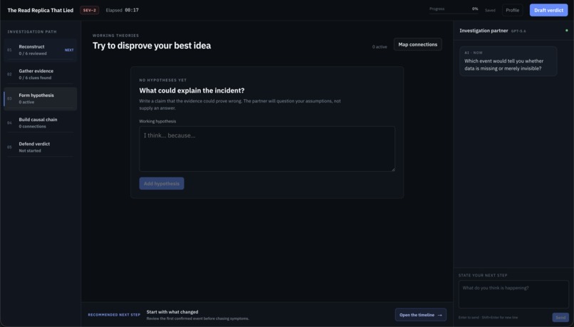 TraceCase – screenshot 2