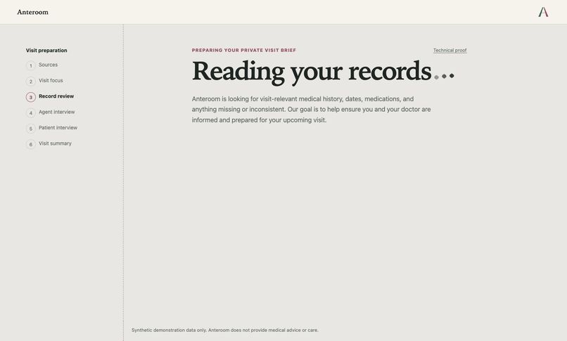 Anteroom – screenshot 1