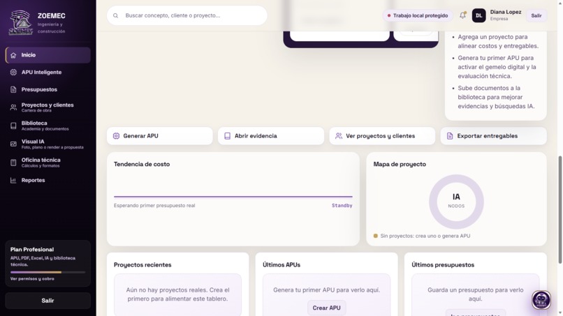ZOEMEC AI – screenshot 2