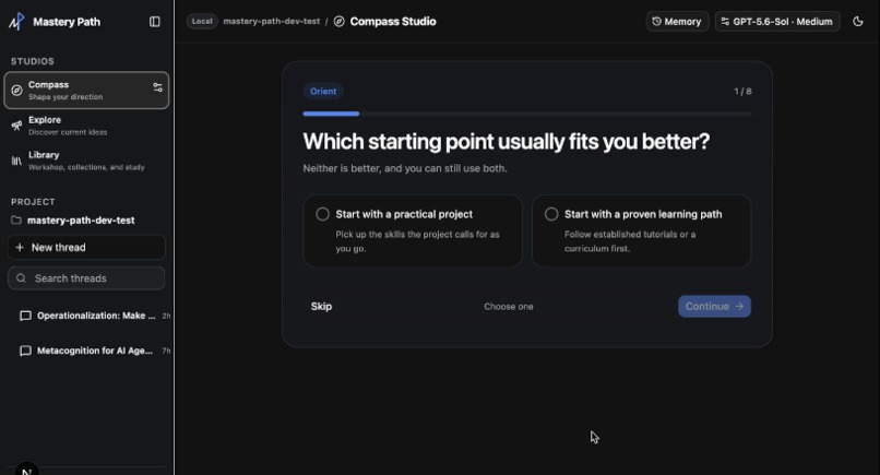 Mastery Path – screenshot 2