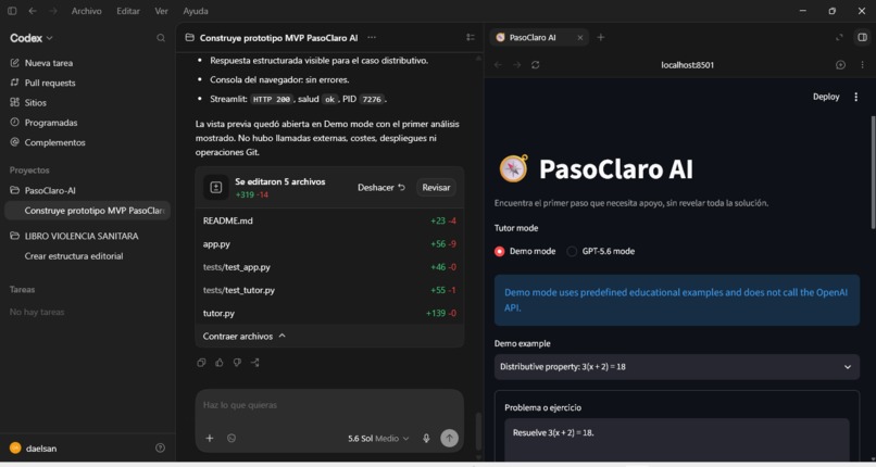 PasoClaro AI – screenshot 2