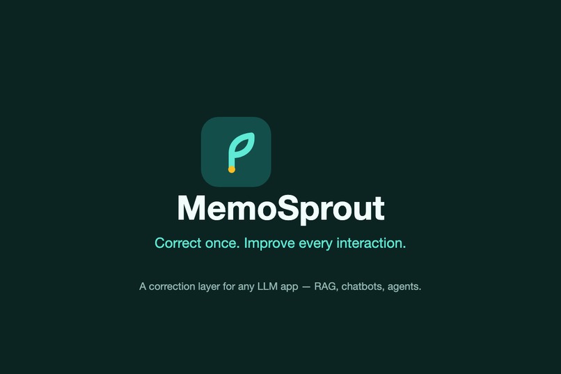 MemoSprout: Correct Once, Improve Every AI Interaction – screenshot 2