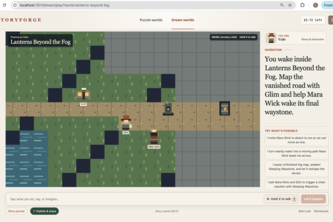 Storyforge — Living Pixel Worlds