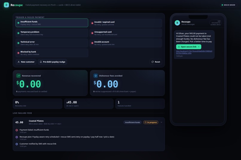 Recoupe – screenshot 2