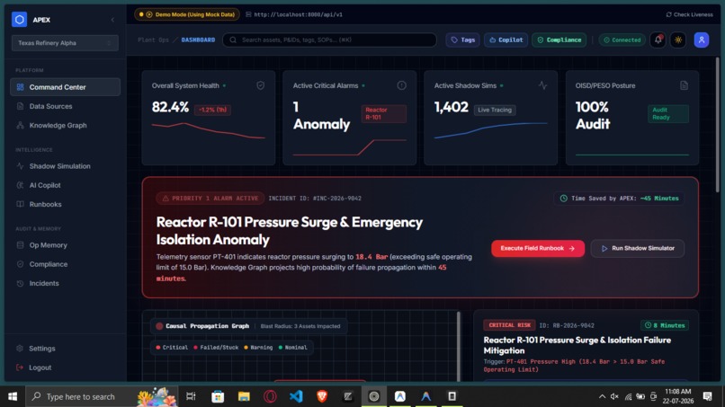 APEX – screenshot 3