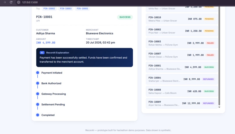 ReconAI – screenshot 3