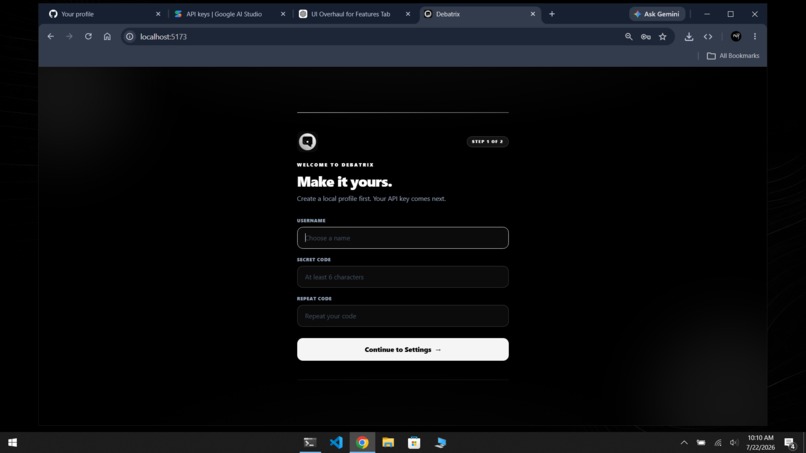 Debatrix – screenshot 1