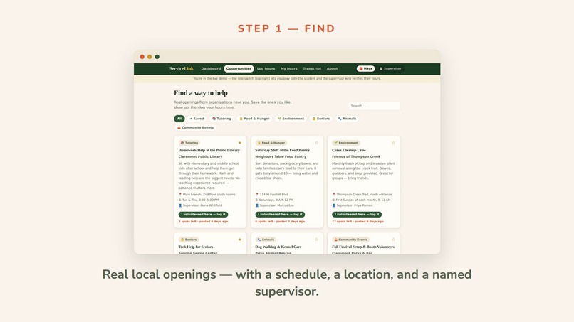 ServiceLink – screenshot 3