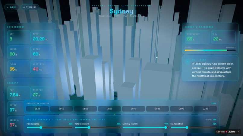 Earth 2100: Shape the Future – screenshot 10