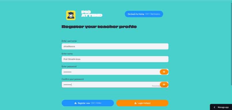 Smart Attendance Using Ai - Face Recognition. – screenshot 2
