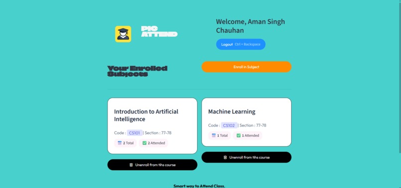 Smart Attendance Using Ai - Face Recognition. – screenshot 9