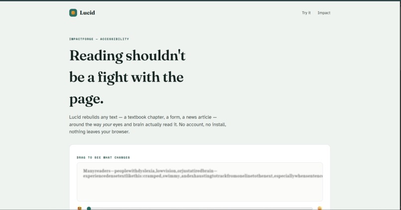 Lucid  – screenshot 1