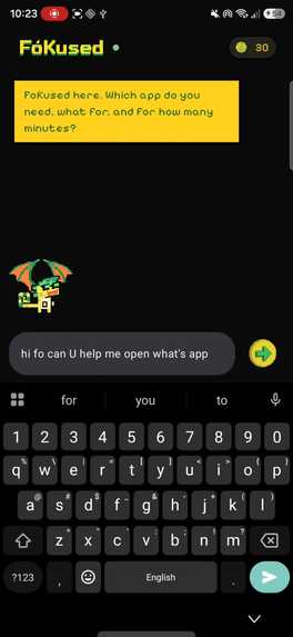 Fokused – screenshot 1