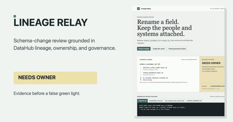 Lineage Relay – screenshot 1