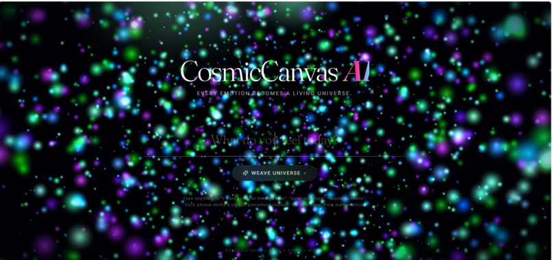 CosmicCanvas AI – screenshot 2
