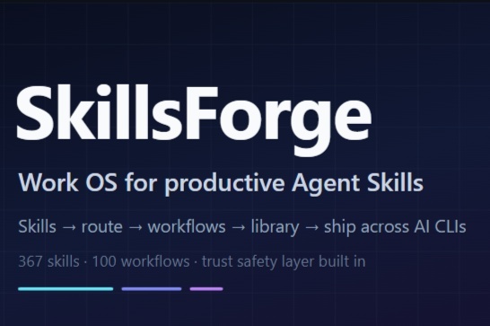 SkillsForge – screenshot 1