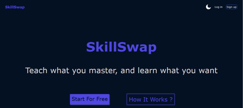 SkillSwap – screenshot 2