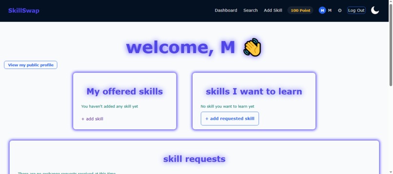 SkillSwap – screenshot 3