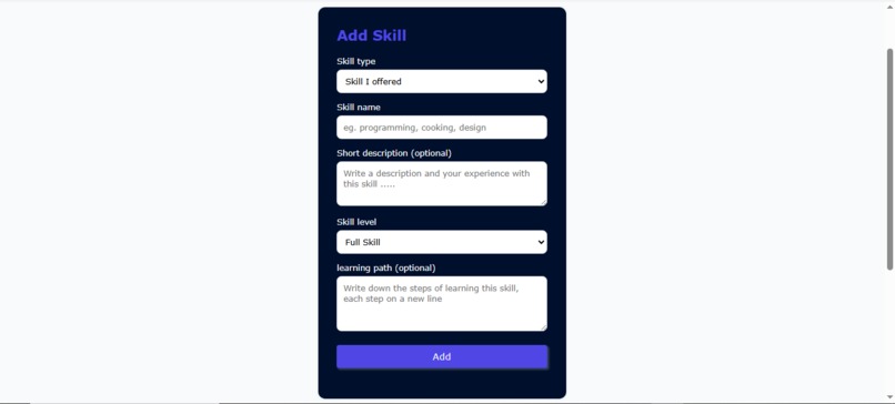 SkillSwap – screenshot 8