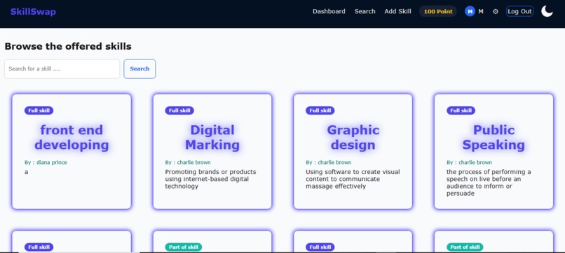 SkillSwap – screenshot 5