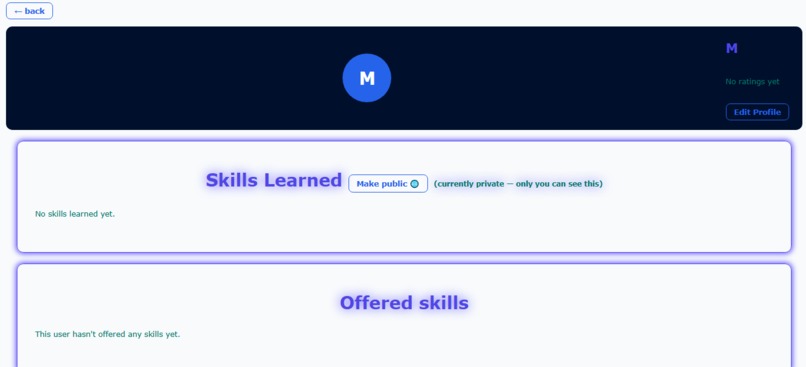 SkillSwap – screenshot 9