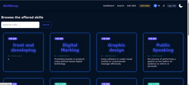 SkillSwap – screenshot 6