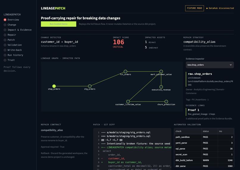 LINEAGEPATCH – screenshot 1