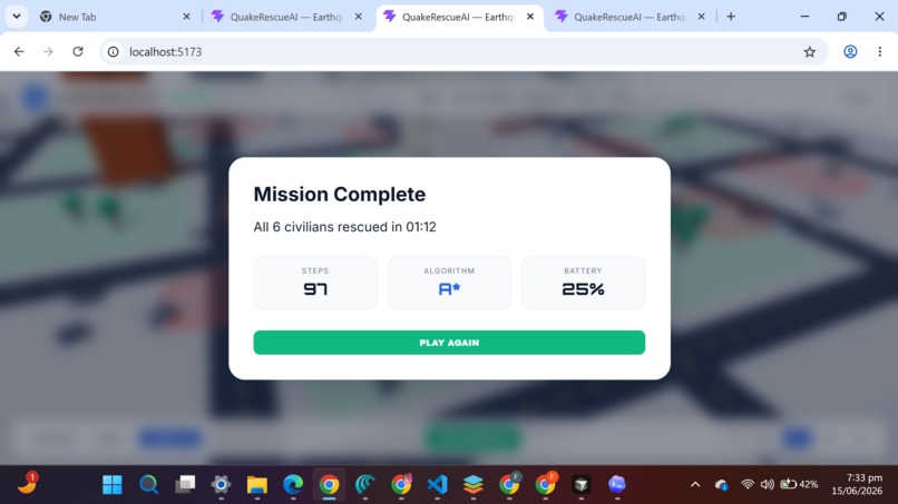 QuakeRescue-AI – screenshot 4