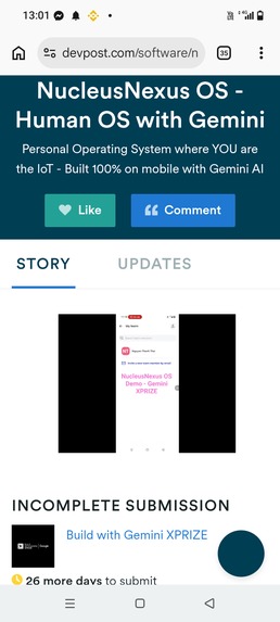 NucleusNexus OS - Human OS with Gemini – screenshot 2