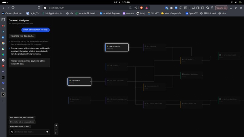 DataHub Navigator – screenshot 4