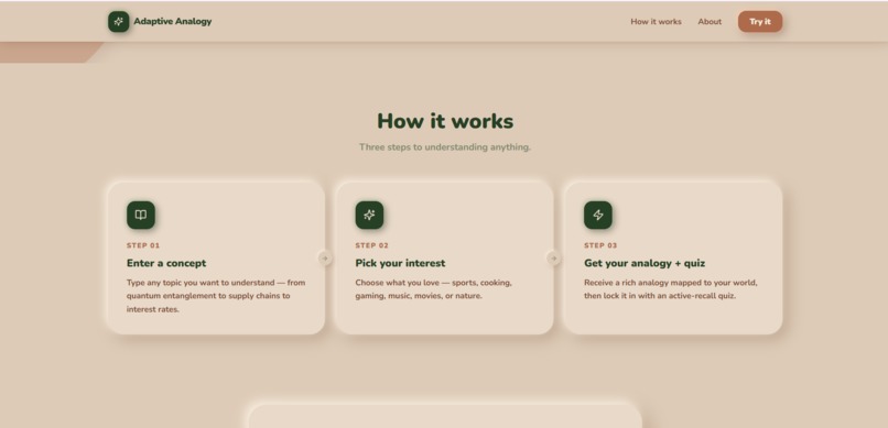 Adaptive Analogy – screenshot 2