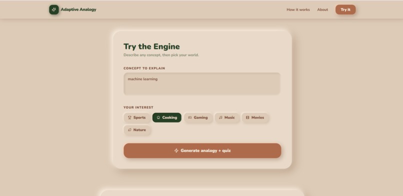 Adaptive Analogy – screenshot 3