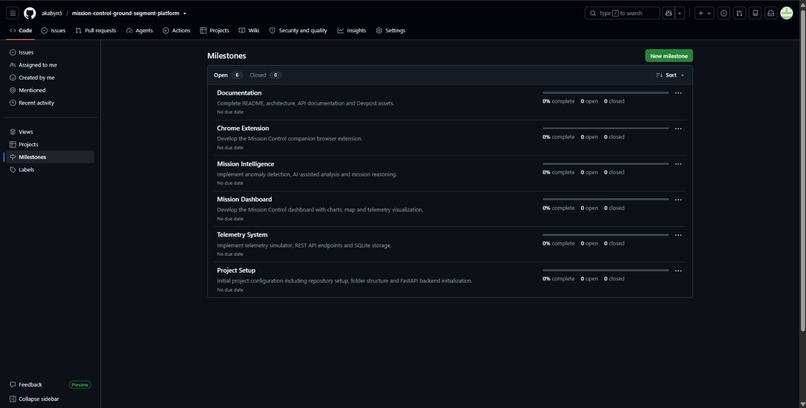 Mission Control Ground Segment Platform – screenshot 6