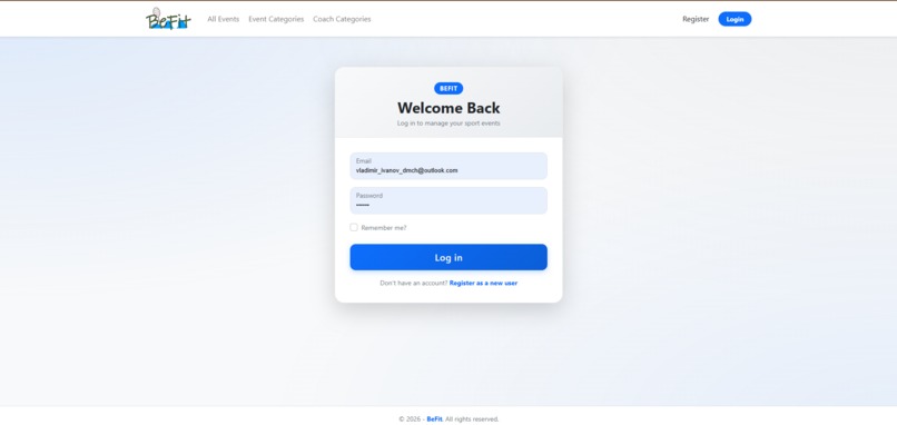 BeFit – screenshot 7