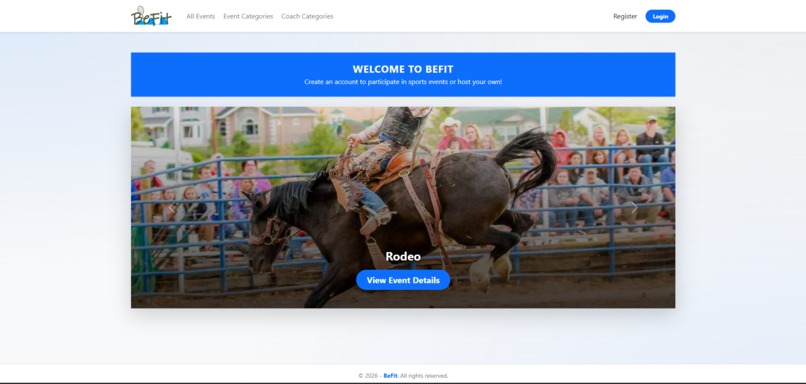 BeFit – screenshot 1