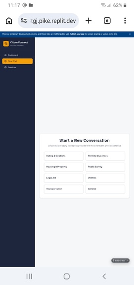 CitizenConnect AI – screenshot 3