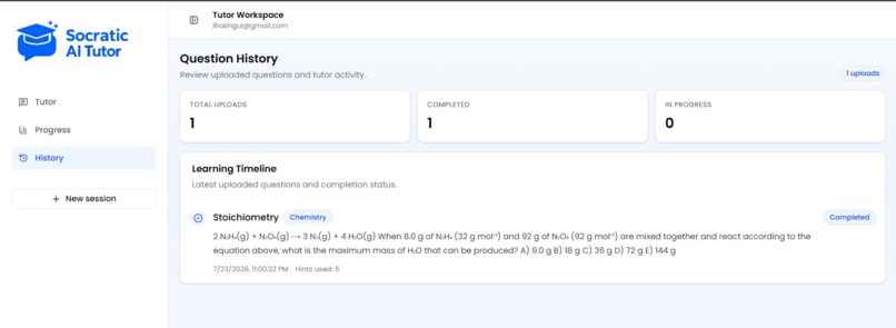 Socratic AI Tutor  – screenshot 3