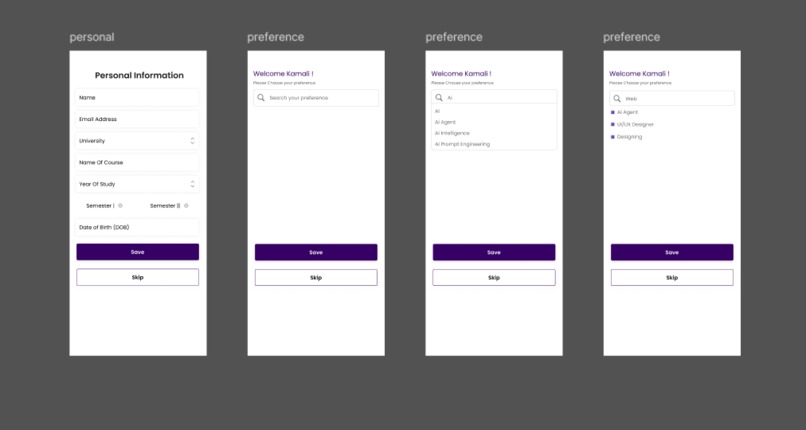 Smart Campus App – screenshot 1