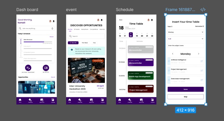 Smart Campus App – screenshot 5