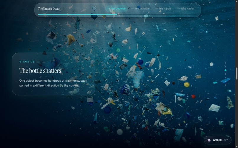 Ocean Micro plastic awareness – screenshot 4