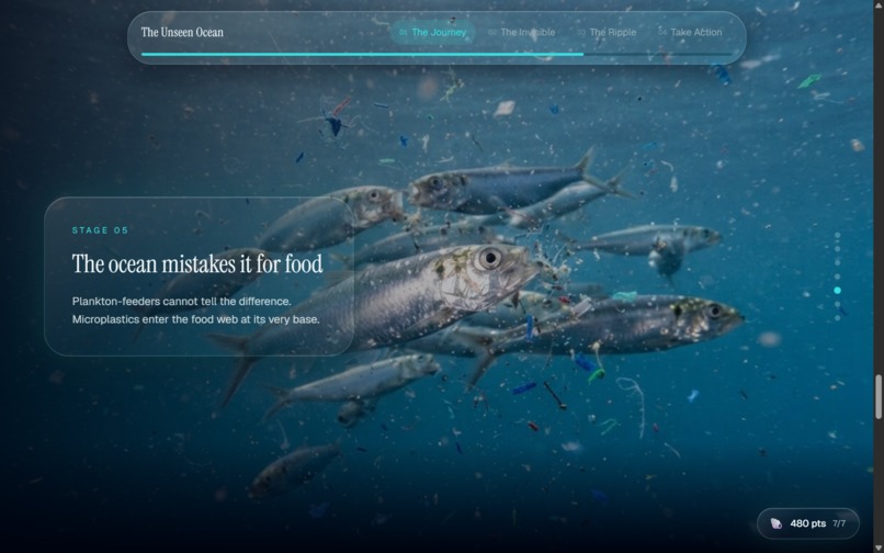 Ocean Micro plastic awareness – screenshot 5