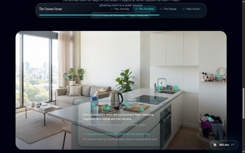 Ocean Micro plastic awareness – screenshot 8
