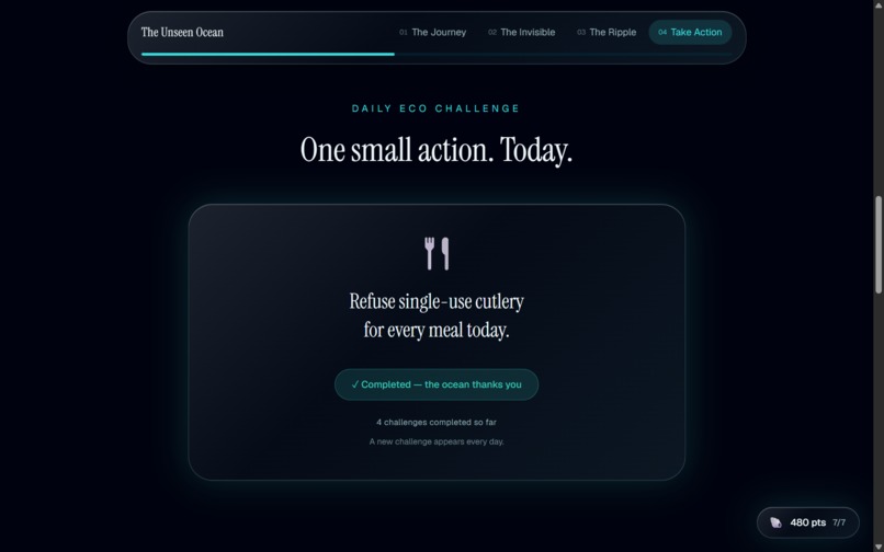 Ocean Micro plastic awareness – screenshot 11