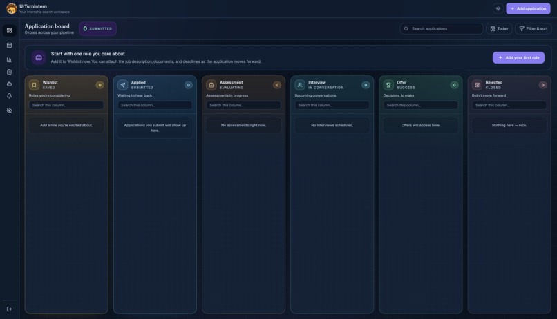 UrTurnIntern – screenshot 2