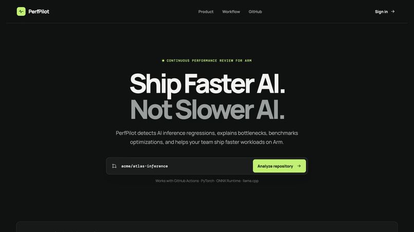 PerfPilot – screenshot 1