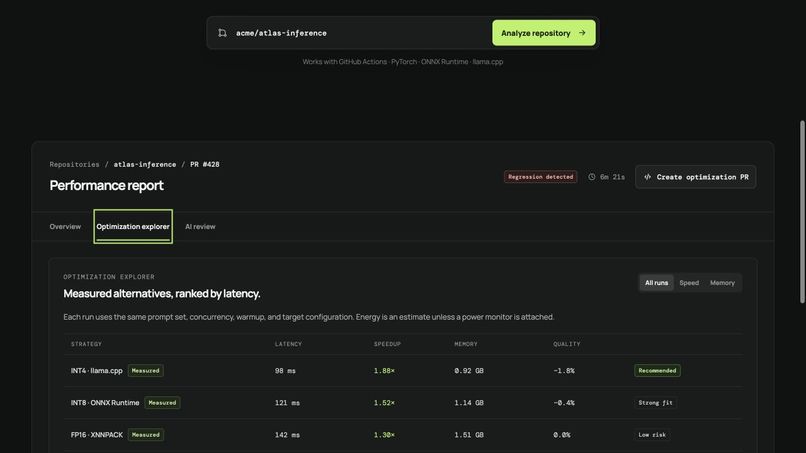 PerfPilot – screenshot 2